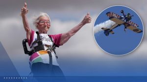 97 Year Old Woman Breaks Record