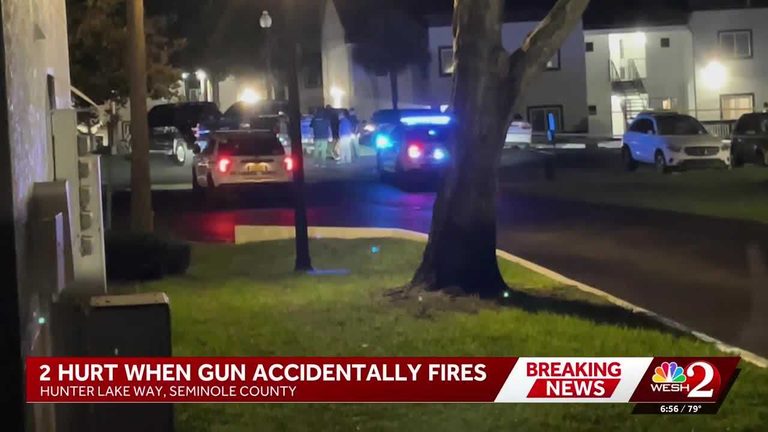 Accidental Gunfire Injures 2 In Seminole County