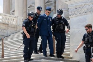 Air Force Major Detained Again After Capitol Speech Calling For Trump S Impeachm