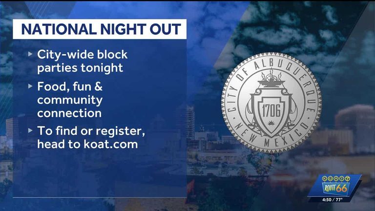 Albuquerque Neighborhoods Unite For National Night Out