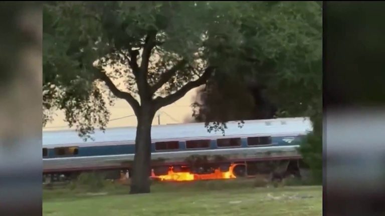 Amtrak Train Collides With Vehicle In Fort Lauderdale Fire Extinguished Without