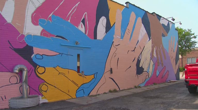 Appleton Students Create Mural