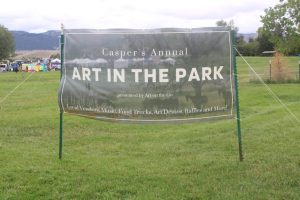 Art In The Park Draws Dozens Of Casper Vendors Despite Windy Weather