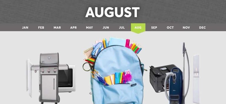 August Brings Back To School Savings