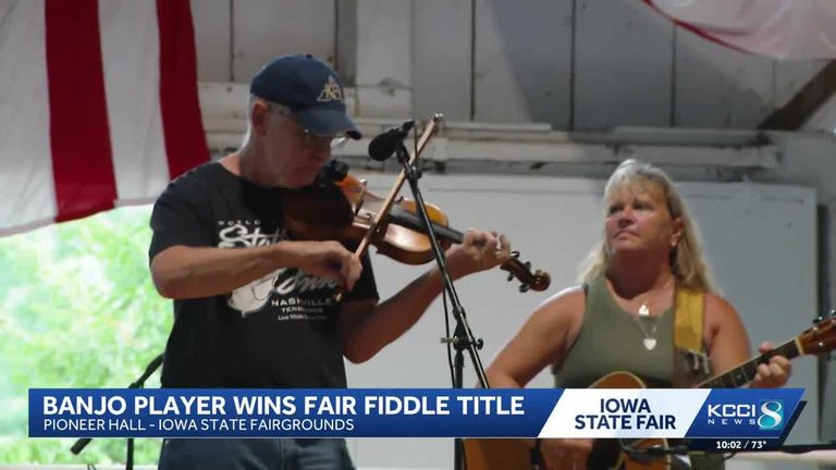 Banjo Player Wins Iowa State Fair Fiddle Championship
