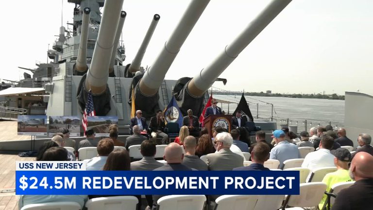 Battleship New Jersey Upgrades