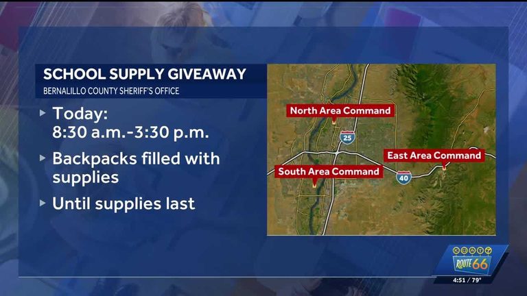 Bcso Gives Away Free Backpacks