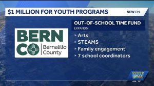 Bernalillo County Secures 1 Million To Expand Out Of School Programs