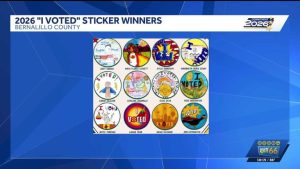 Bernalillo County Selects Student Designs For 2026 I Voted Stickers