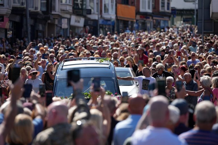 Bonnie Tyler Fans Mourn In Welsh Village