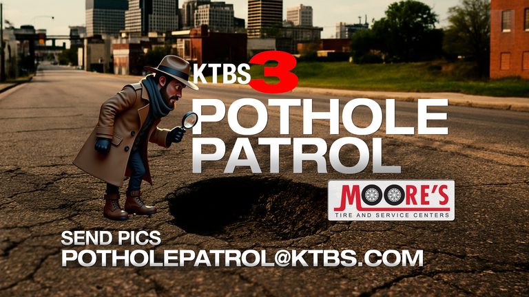 Bossier City Urges Motorists To Report Potholes On Dudley Lane As Crews Work To