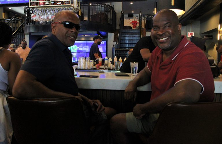 Bronzeville Fathers Gather At Pressbox Chicago For Drinks After Drop Off Celebra