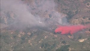 Brush Fire Forces Evacuations Near Santa Clarita