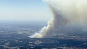 Brush Fire Forces Highway 180 Closure In Palo Pinto County