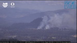 Brush Fire Near Springfield