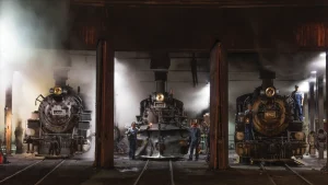 Durango & Silverton Narrow Gauge Railroad Roundhouse — Durango