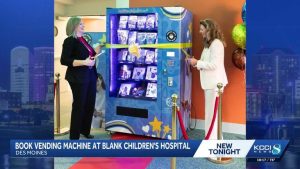 Caitlin Clark Foundation Adds Free Book Vending Machine To Des Moines Blank Chil