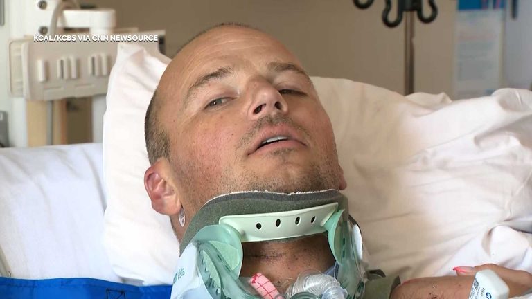 California Father Paralyzed After Rescuing Children From Rip Current At San Clem