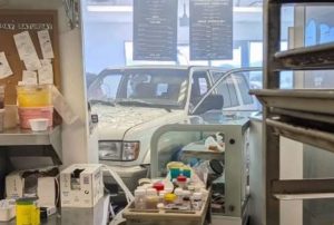 Car Crashes Through Front Window Of Haven On Earth Business In South Reno
