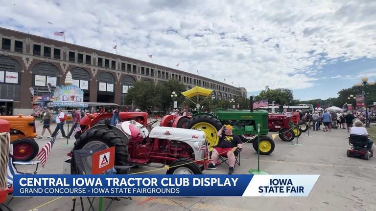 Central Iowa Tractor Club Celebrates 35 Year Tradition At Iowa State Fair