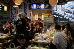China Services Growth Slows