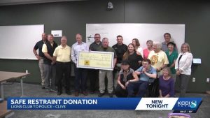 Clive Police And Lions Club Acquire Wrap Device To Safer Handle Mental Health Cr