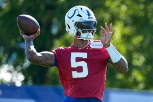 Colts Richardson Battles For Backup Job