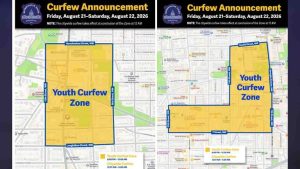 D C Police Enforce Two Juvenile Curfew Zones Friday Saturday Night