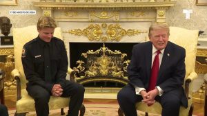 Dallas Family And Teen Lifeguard Honored By President Trump At White House