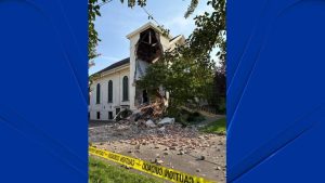 Danbury Church Partially Collapses