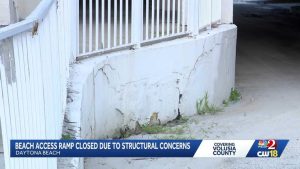 Daytona Beach Access Point Closes