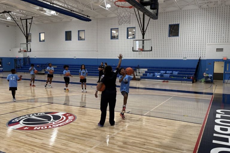 Dc Police Lead Youth Basketball Camp At Boys Girls Club