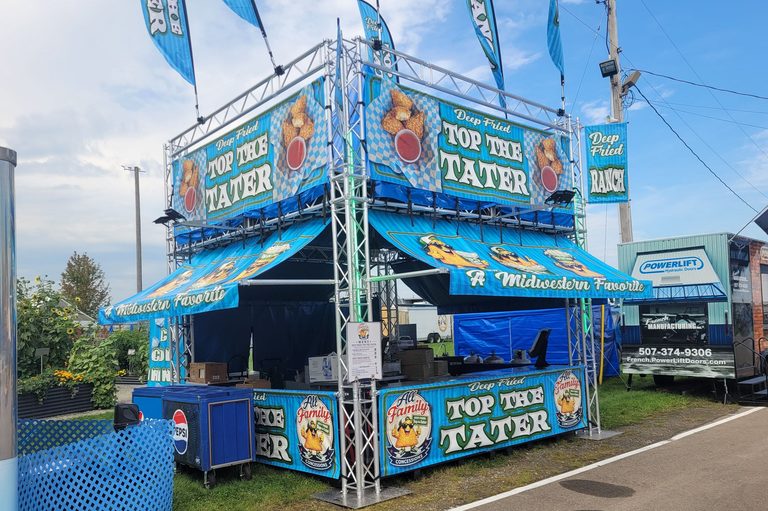Deep Fried Top The Tater Debuts At Steele County Free Fair In Owatonna