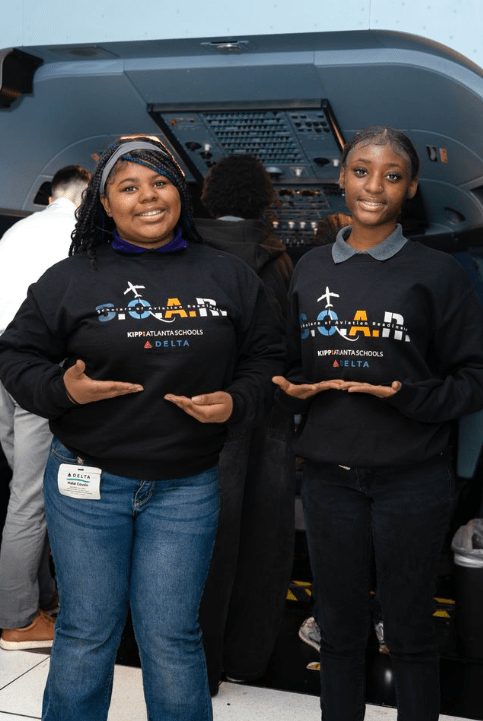Delta Air Lines Gives 35 000 Grant To Kipp Atlanta Schools For College And Caree