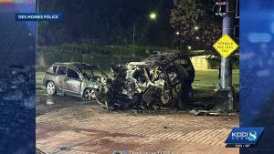 Des Moines Crashes Injure Five