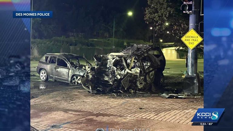 Des Moines Crashes Injure Five