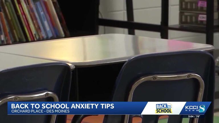 Des Moines Mental Health Center Offers Parents Tips To Ease Back To School Anxie