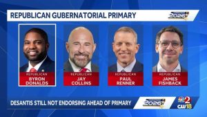 Desantis Withholds Endorsement In Florida Governor S Race