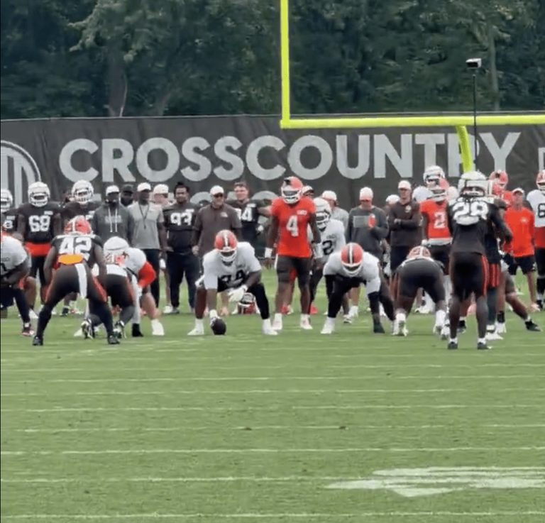 Deshaun Watson Struggles At Browns Camp