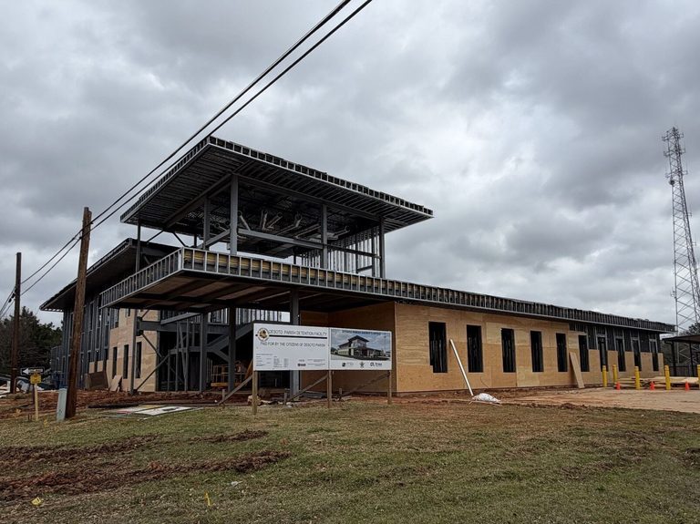 Desoto Parish Sheriff S Office Construction Paused After Contractor Files For Ba