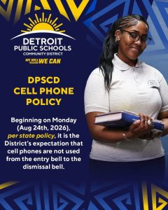 Detroit Schools To Enforce New State Ban On Classroom Cell Phones Starting Aug 2