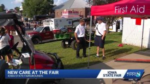Doctor Joins Des Moines Fire Department At Iowa State Fair Medical Team