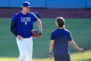 Dodgers Star Shohei Ohtani Takes First Steps Back To The Mound In Live Batting P
