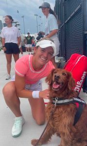 Dogs Bring Joy To Players At Cincinnati Open