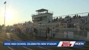 Doss High School Football Returns To Newly Renovated Turf Field