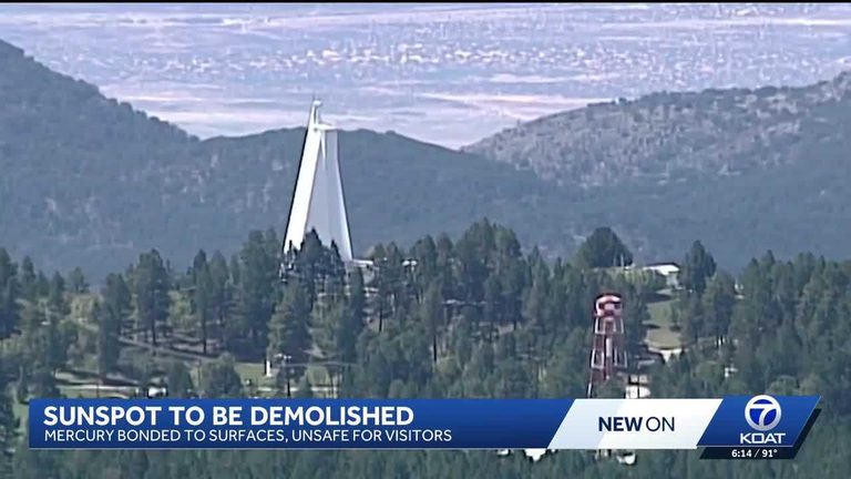 Dunn Solar Telescope Slated For Demolition Advocates Ask For Two Year Pause On O