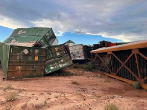 Dust Storm May Have Caused Train Derailment