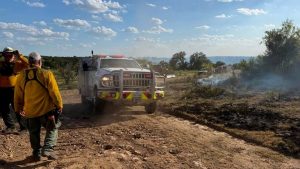 East Texas Fire Crews From Texarkana Deployed To Combat Massive Ross Fire