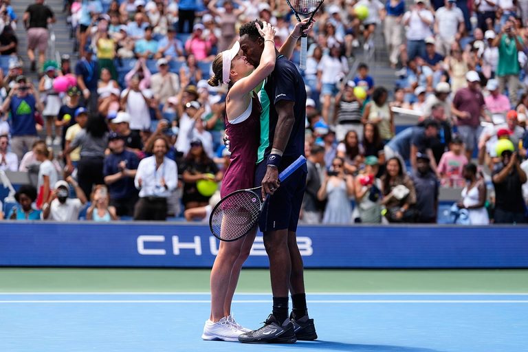Elina Svitolina And Gael Monfils Reach Us Open Mixed Doubles Semifinals