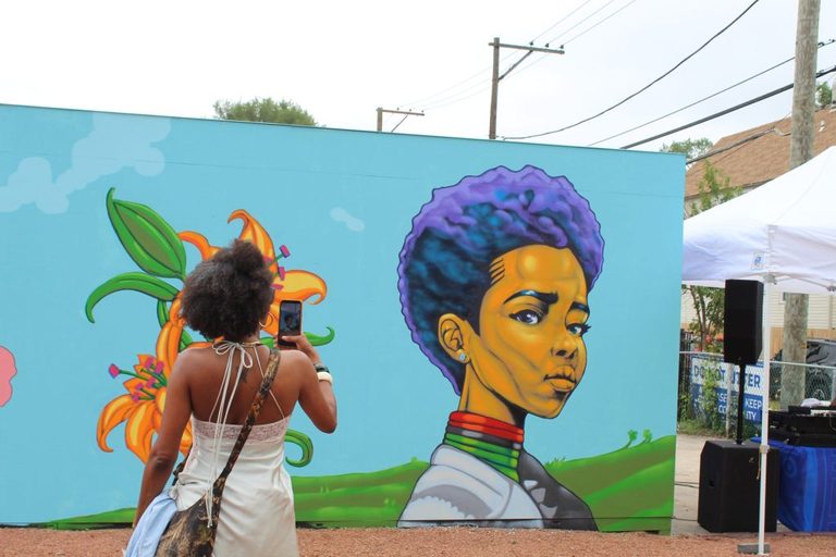 Englewood Sculpture Garden Opens